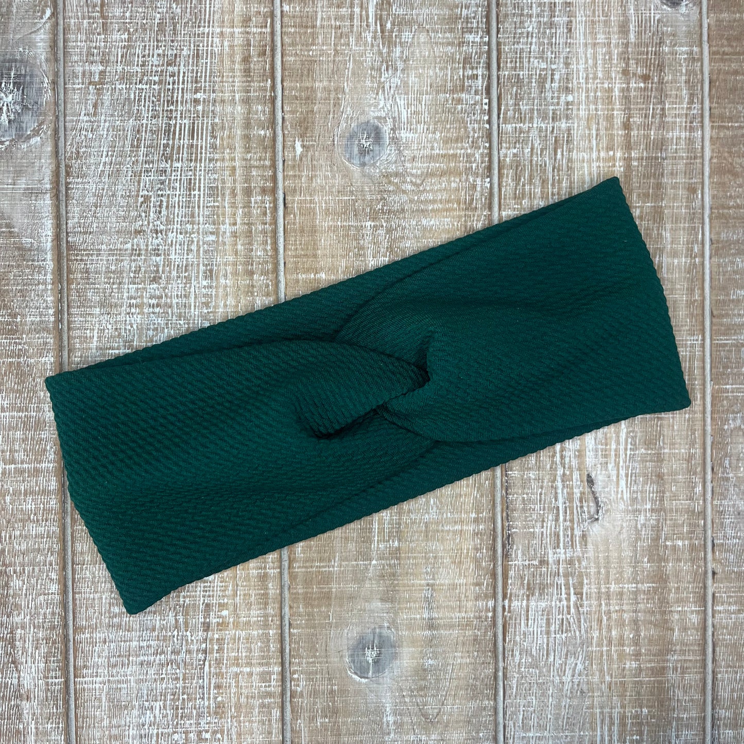 Emerald Textured Untangled Headwrap