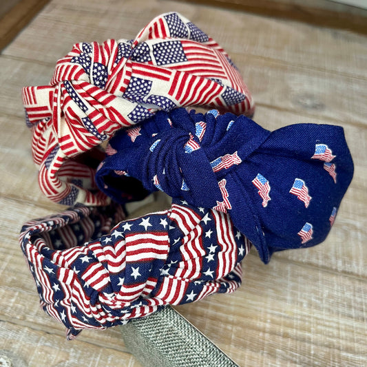 Vintage Americana Top-Knotch Headband